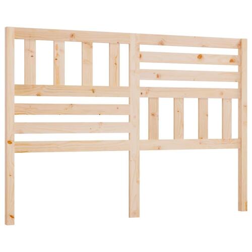 Sengegærde 146x4x100 cm massivt fyrretræ