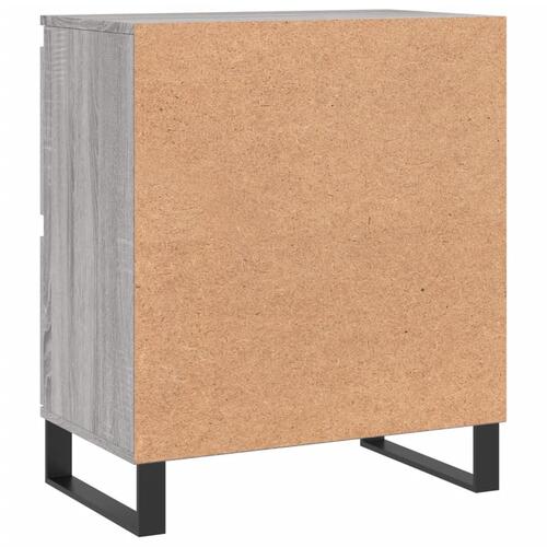 Skænk 60x35x70 cm konstrueret træ grå sonoma-eg