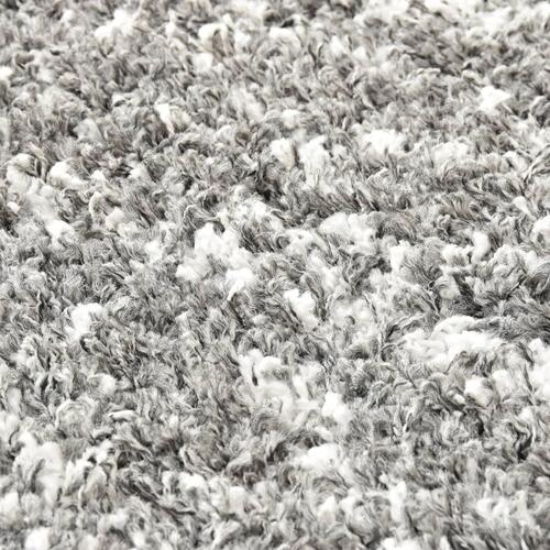 Shaggy tæppe Berber PP 80 x 150 cm grå og beige