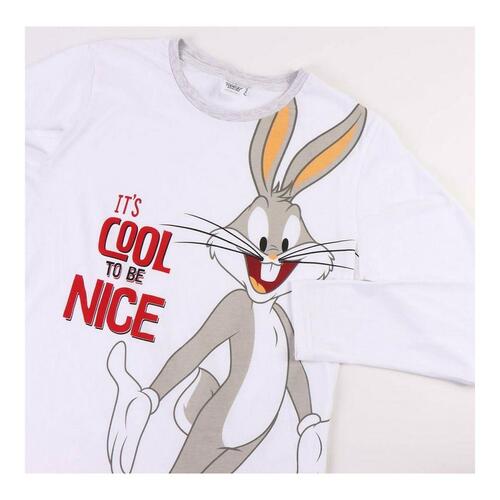 Nattøj Looney Tunes Grå Dame XS