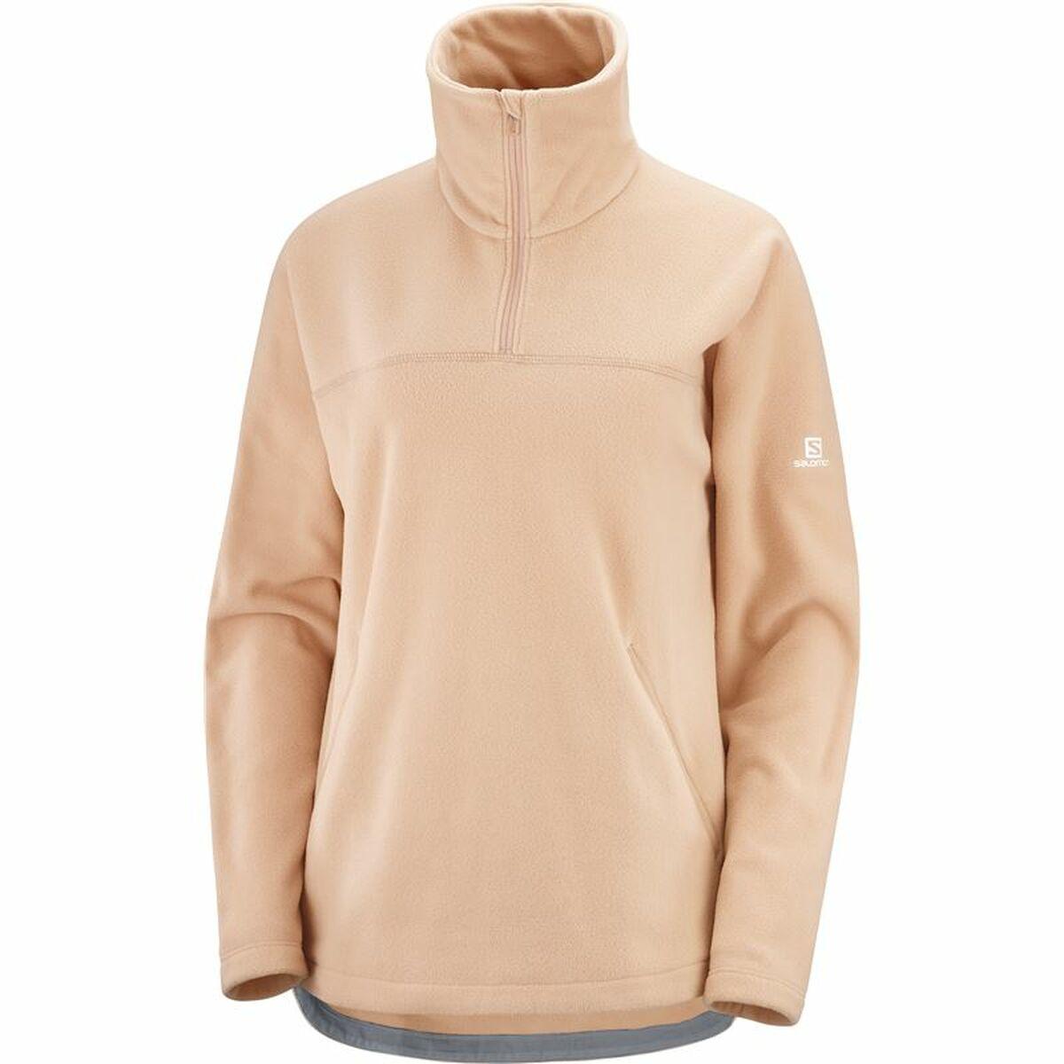 Fleecefor Salomon Essentiall Cosy Dame Lyserød S