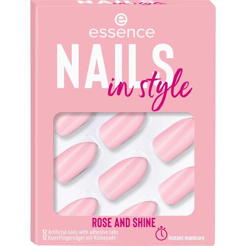 Falske negle Essence Nails In Style 12 Dele Nº 14-rose and shine