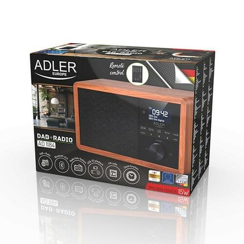 Radio Adler AD 1184 Sort Træ