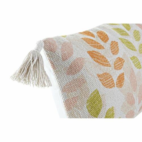 Pude 60 x 10 x 30 cm Beige Multifarvet Cvetlice