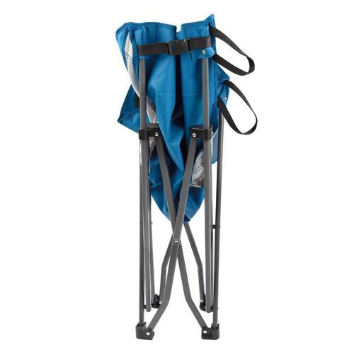 Sammenklappelig campingstol Aktive Blå 48 x 86 x 50 cm (2 enheder)