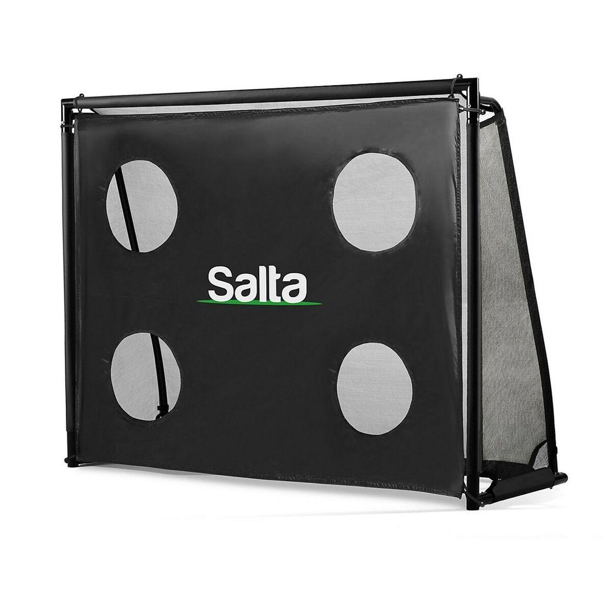 Fodboldmål Legend Salta 5125 Sort 220 x 170 x 80 cm (2 enheder)
