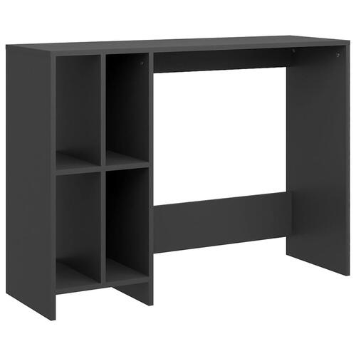 Skrivebord 102,5x35x75 cm konstrueret træ grå