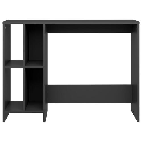 Skrivebord 102,5x35x75 cm konstrueret træ grå