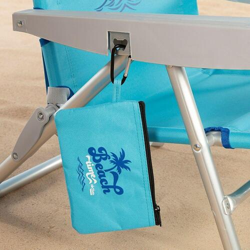 Strandstol Aktive Foldbar Blå 53 x 80 x 58 cm (2 enheder)