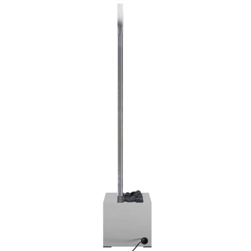 151400 boblesøjle med RGB LED'er 110 cm rustfrit stål og akryl