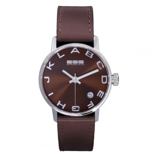 Unisex armbåndsur 666 Barcelona 666-273 - brun skive (Ø 35 mm)
