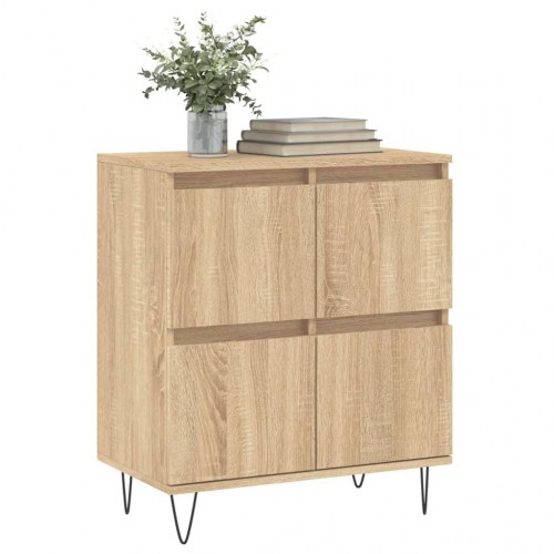 Skænk 60×35×70 cm i konstrueret træ - sonoma-eg