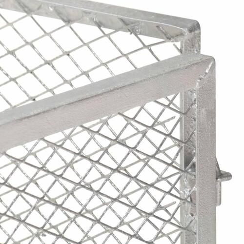 Kompostbeholder 100x100x77 cm galvaniseret jern