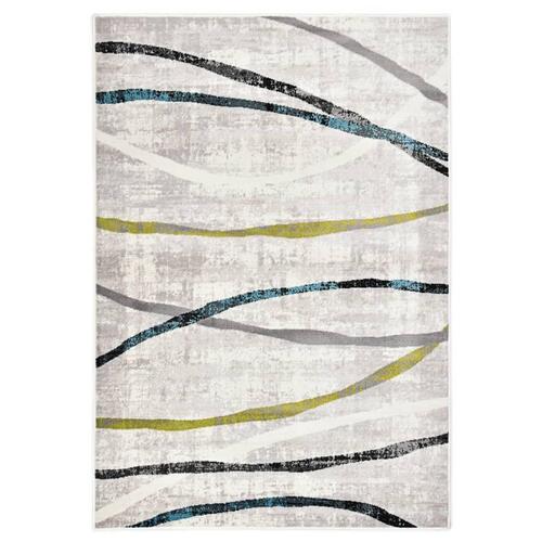 Gulvtæppe 80 x 150 cm PP flerfarvet