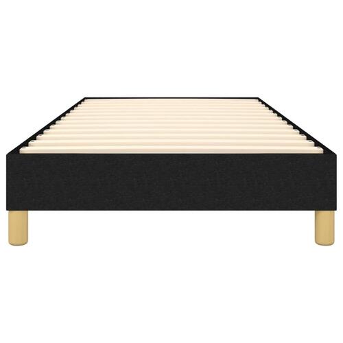 Sengeramme 100x200 cm stof sort