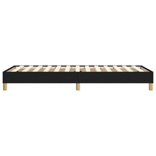 Sengeramme 100x200 cm stof sort