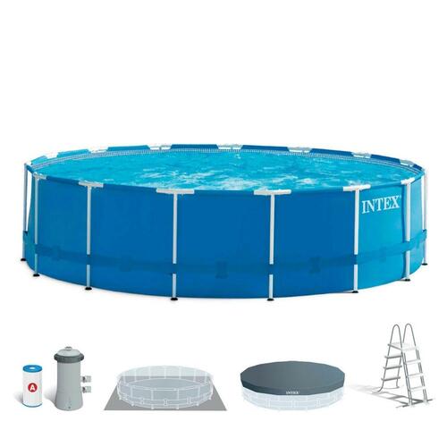 Pool Aftageligt Intex 28242 457 x 122 x 457 cm
