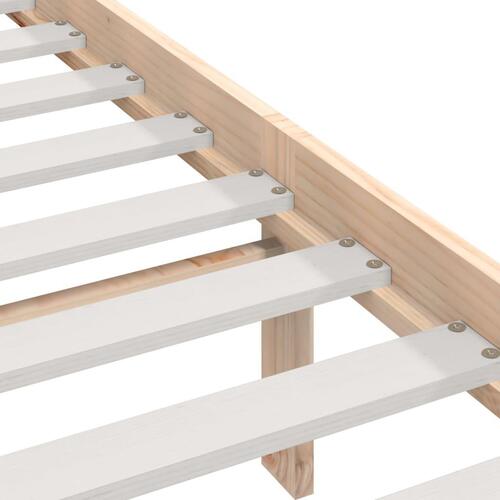 Sengeramme 140x190 cm massivt træ
