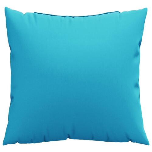 Pyntepuder 4 stk. 60x60 cm stof turkis