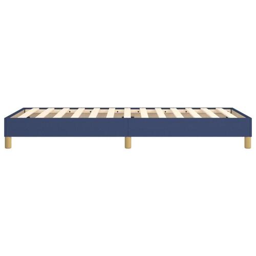 Sengeramme 100x200 cm stof blå
