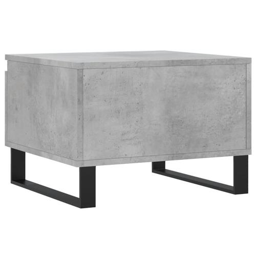 Sofaborde 2 stk. 50x46x35 cm konstrueret træ betongrå