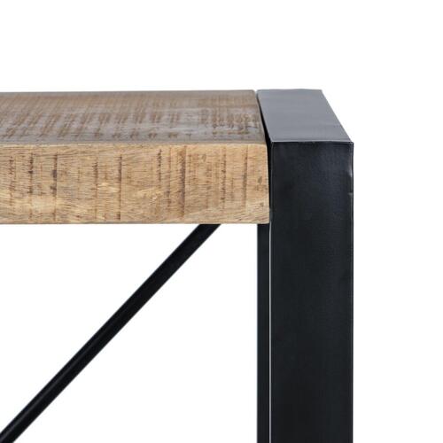 Hylder MANGO 90 x 45 x 120 cm Natur Sort Træ Jern