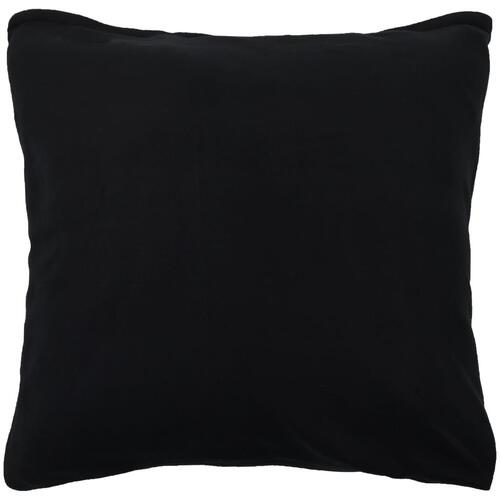 Sengesæt 3 dele fleece 200 x 220/80 x 80 cm sort