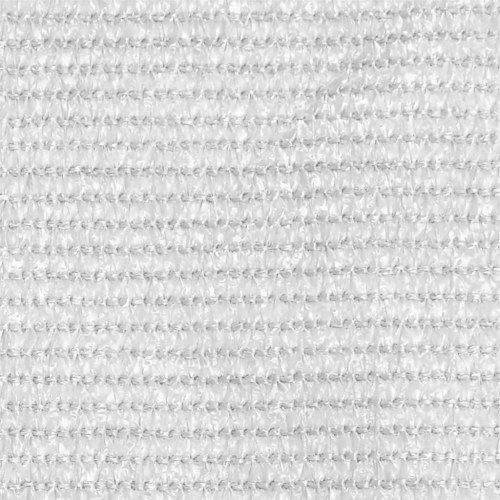 Balkonafskærmning i HDPE - 90 x 400 cm, hvid