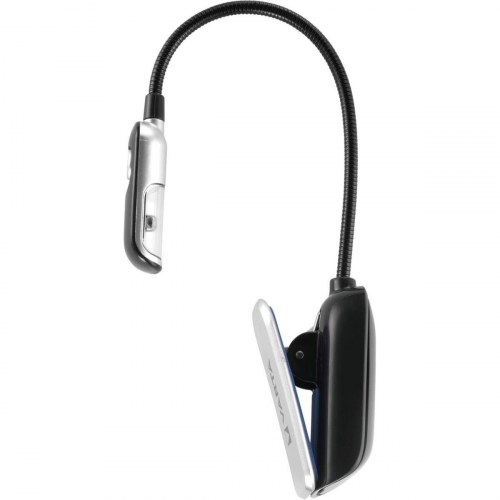Varta Book Light LED læselampe - sort/sølv