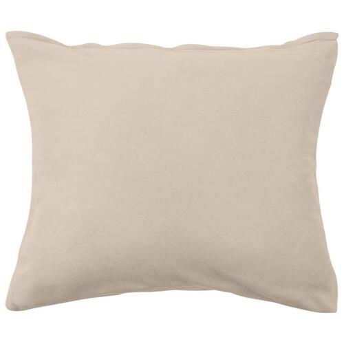 Sengesæt 2 dele fleece 140 x 220/60 x 70 cm beige