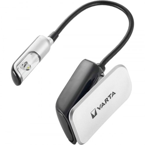 Varta Book Light LED læselampe - sort/sølv