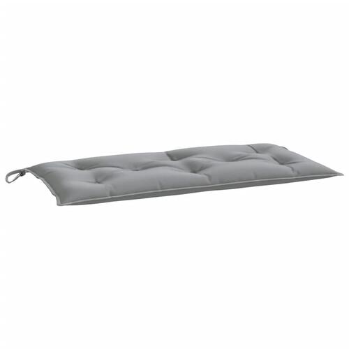 Hynder til havebænk 2 stk. 100x50x7 cm oxfordstof grå