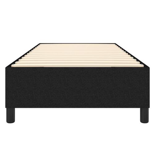 Sengeramme uden madras 90x200 cm stof sort
