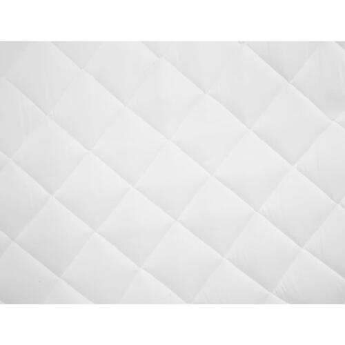 Vatteret madrasbeskytter 140 x 200 cm tung hvid