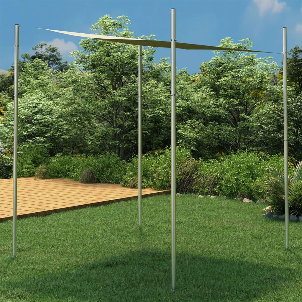 Stang til solsejl 300 cm rustfrit stål