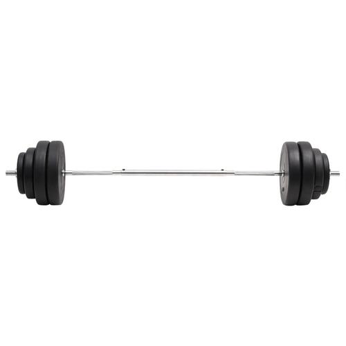 Vægtstang med skiver 60 kg