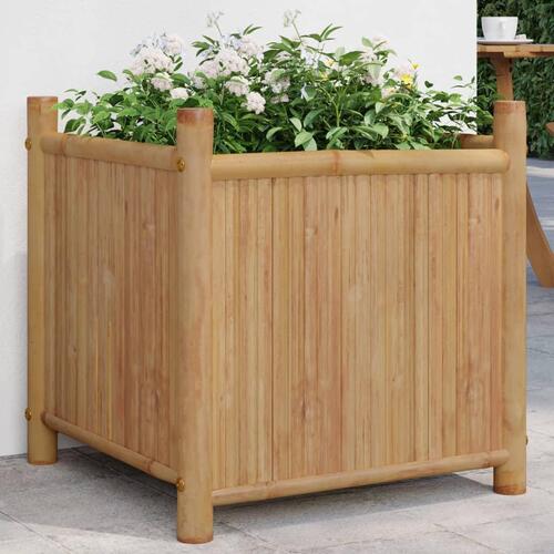 Plantekasse 50x50x50 cm bambus