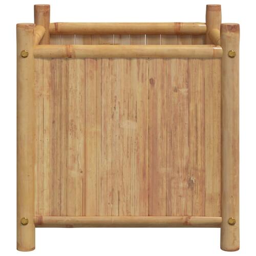 Plantekasse 50x50x50 cm bambus
