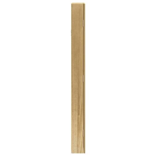 Væghængt smykkeskab med spejl 37,5x10x106 cm
