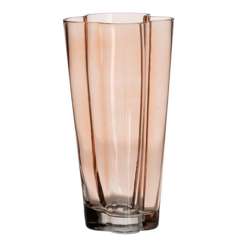 Vase Brun Krystal 15,5 x 15 x 30 cm