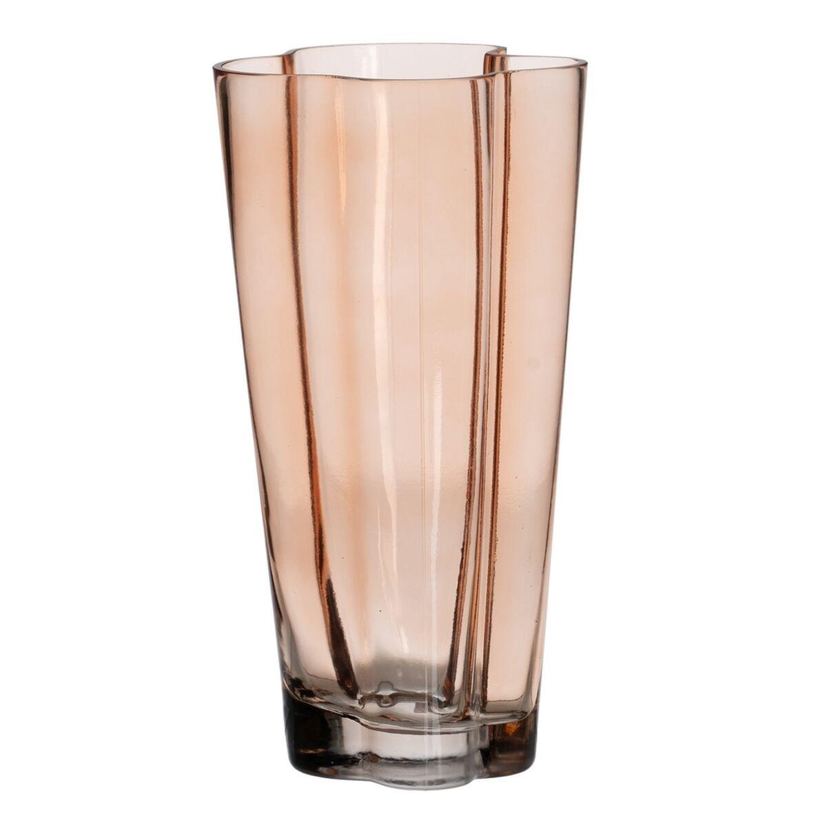 Vase Brun Krystal 15,5 x 15 x 30 cm
