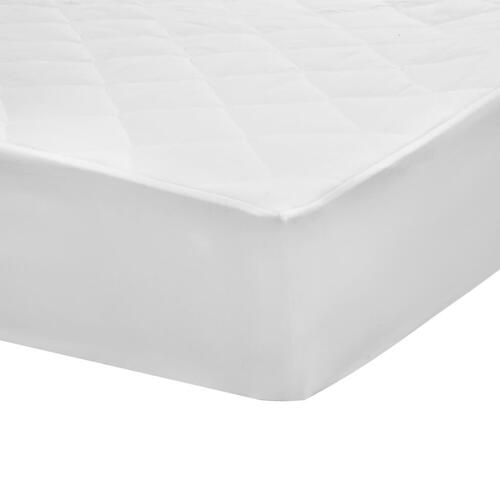Vatteret madrasbeskytter 180 x 200 cm tung hvid