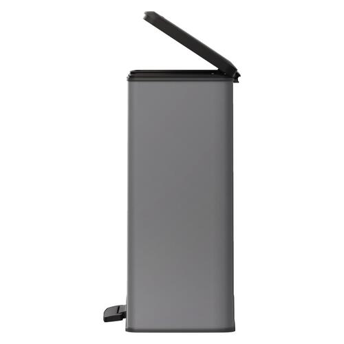 Curver dobbelt pedalspand Deco 26 l + 26 l grå