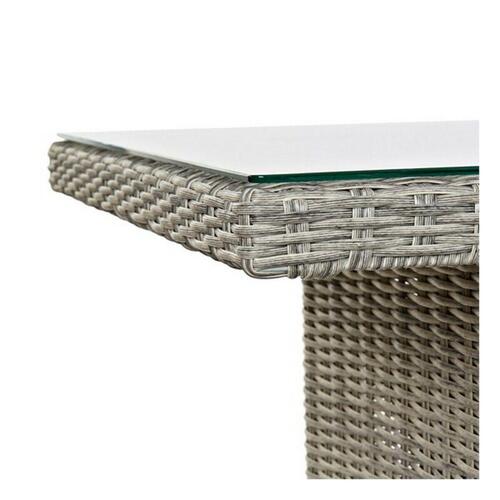 Sofa og spisebordssæt Udvendig 267 x 204 x 90 cm (4 stk)