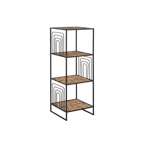 Hylder Home ESPRIT Sort Metal Fiber 35 x 35 x 98 cm