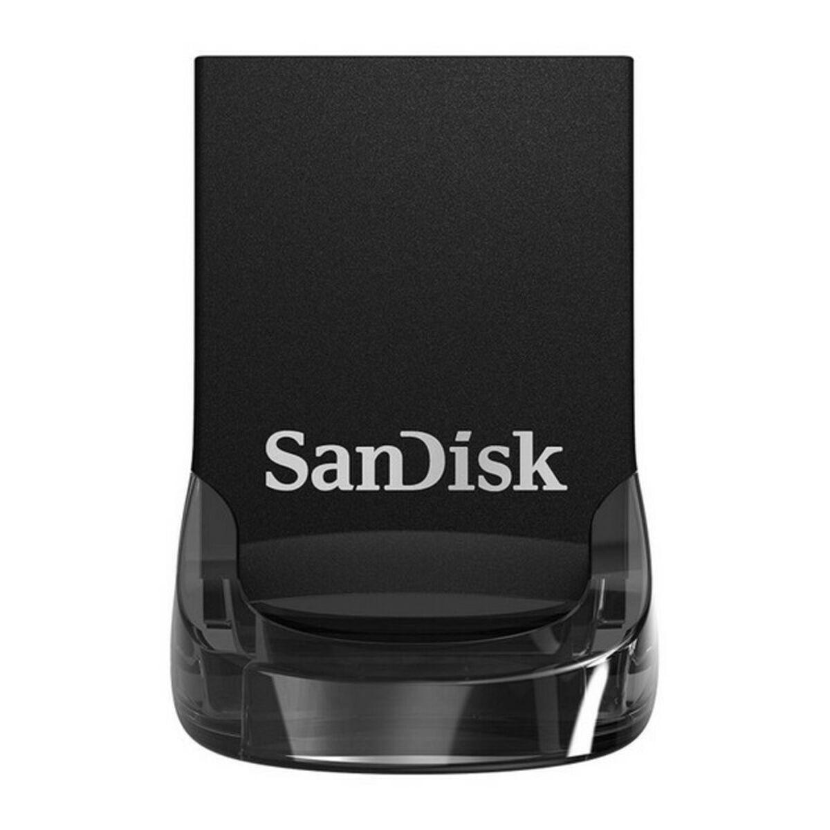 USB stick SanDisk SDCZ430-G46 USB 3.1 Sort USB-stik 64 GB