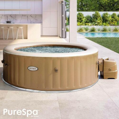 Oppustelige Spa Intex 236 x 71 x 236 cm Brun 1339 L