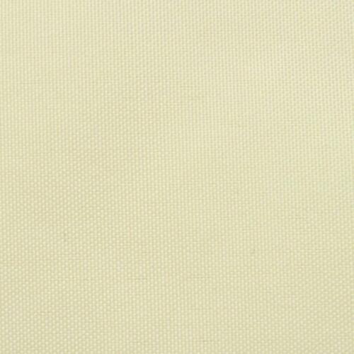 Balkonafskærmning 75x400 cm Oxford-stof cremefarvet