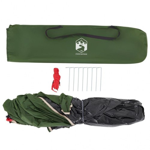 Privatlivstelt vandtæt quick-release grøn