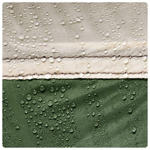 Privatlivstelt vandtæt quick-release grøn